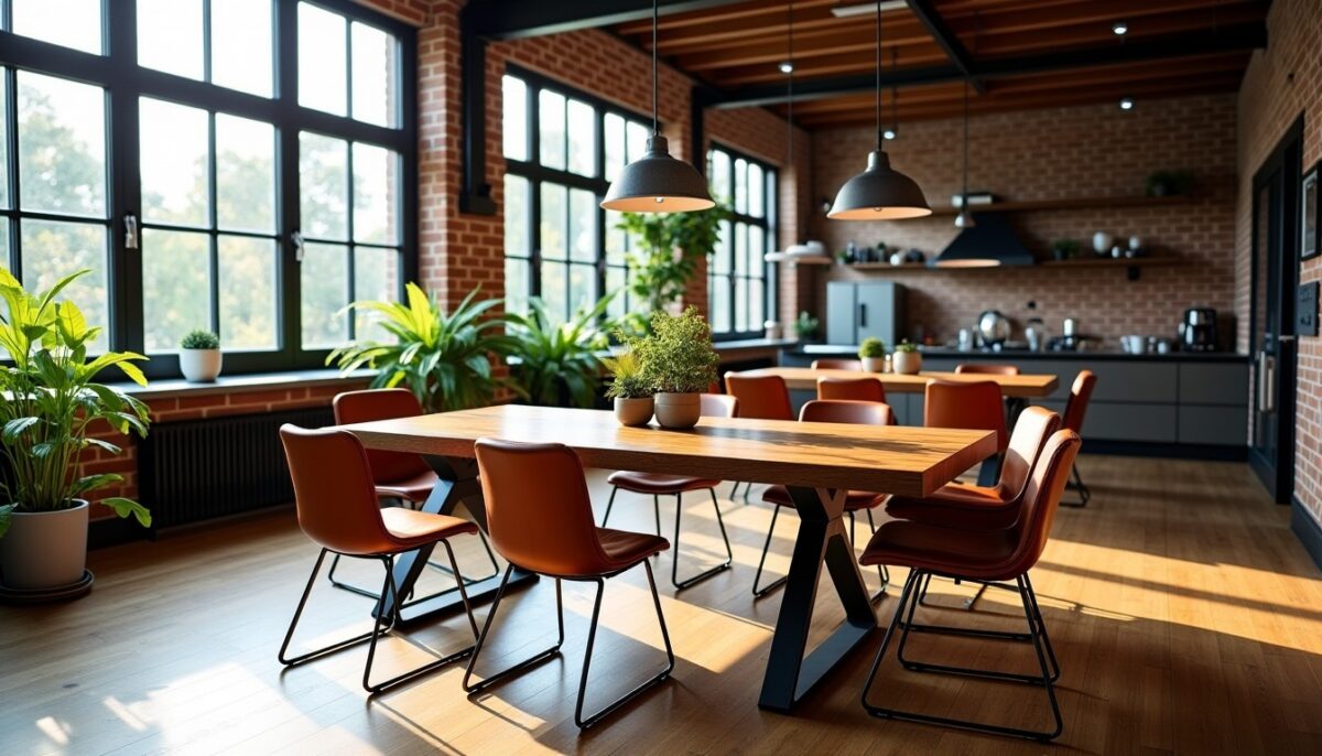 L'influence de l'industrie sur la métamorphose de votre salle à manger