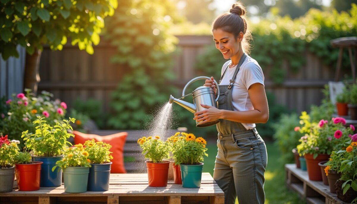 Astuces malignes pour aménager votre jardin à petit prix