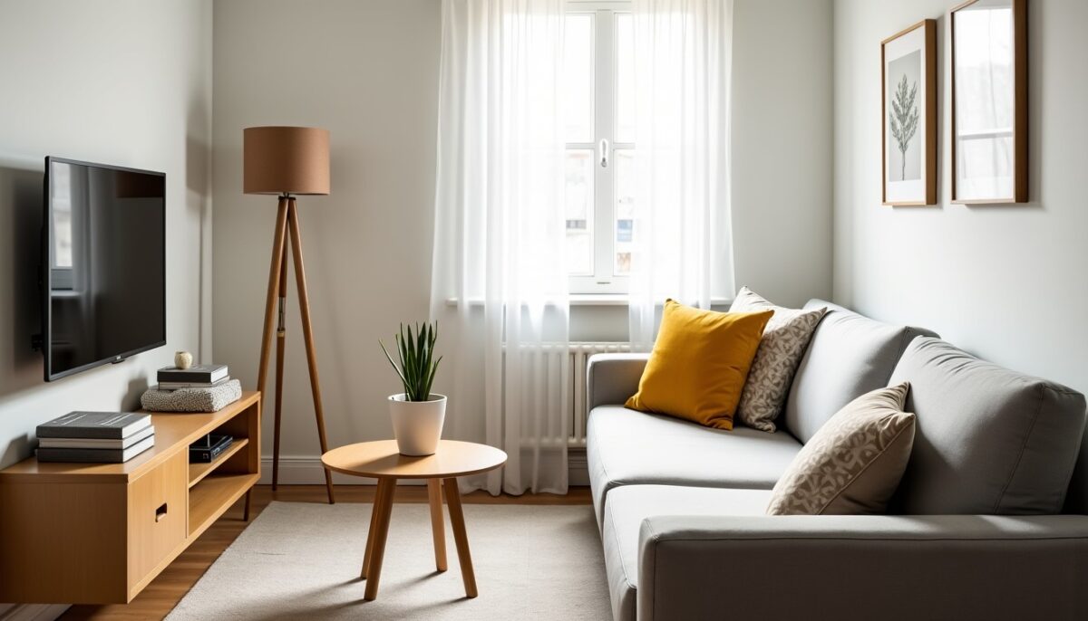 Astuces ingénieuses pour maximiser l’espace dans un petit salon