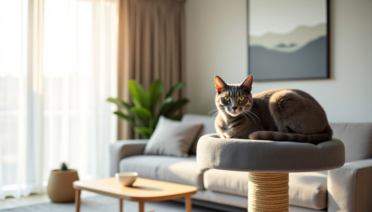 Arbres à chat design : quand élégance rime avec praticité pour le bonheur de votre félin
