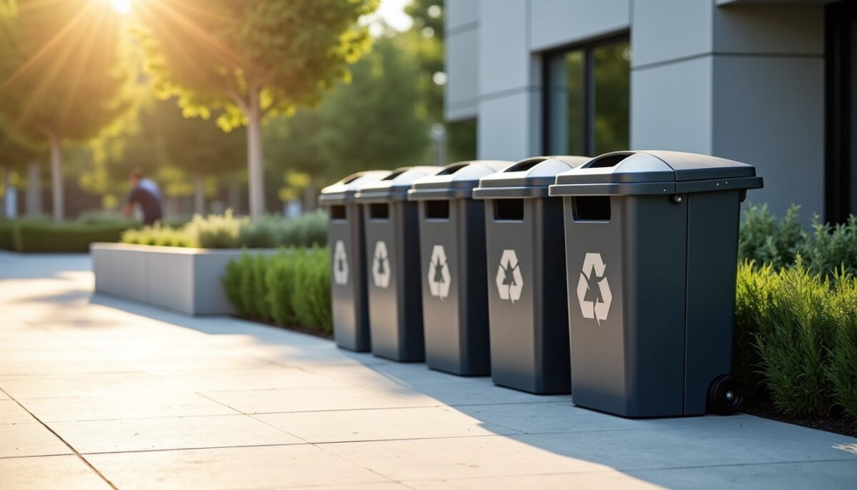 Conteneurs à déchets : aménager un espace extérieur à la fois propre et fonctionnel