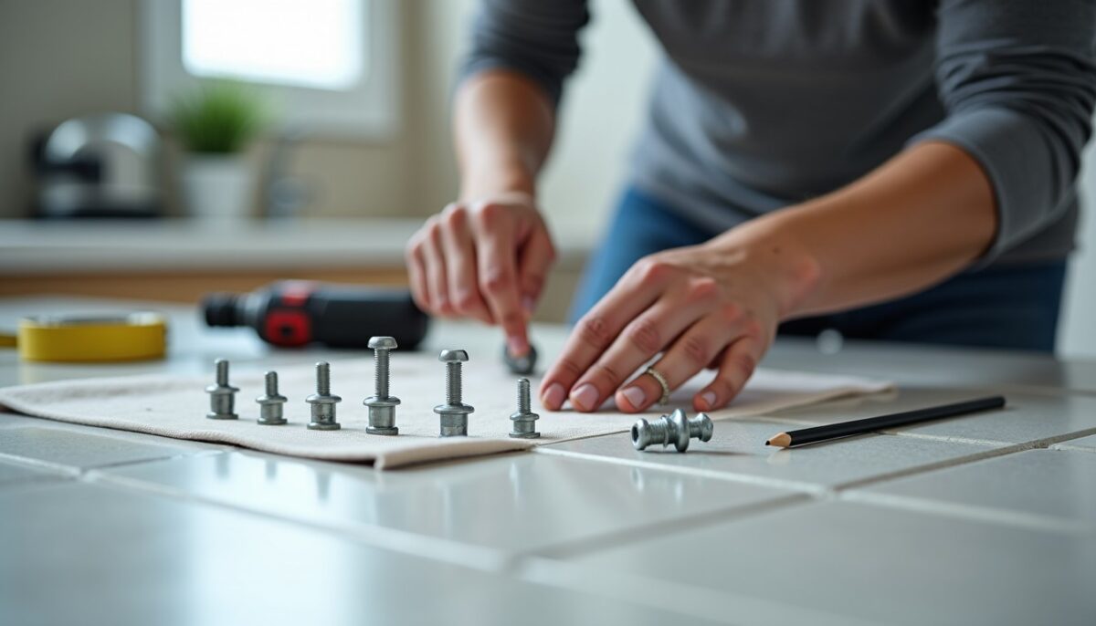 Le guide indispensable pour sélectionner et poser des chevilles Molly sur carrelage